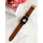 Apple  Watch レザーバンド レザーベルト38mm40mm   ブラウン  