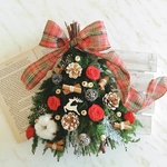 ＊ブラックフライデーセール＊ほのかに香る!クリスマスツリースワッグ2019③