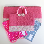 T様専用　くまステッチPink・シンプルリボンetc.の5点セット