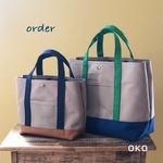 【s様専用】帆布トートバッグL＆S  order作品