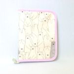 B6サイズの手帳・ブックカバー（ワイド）「ラテアート～シロクマ～」