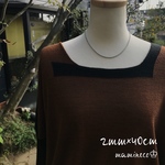 オールステンレス製 フレンチロープチェーンネックレス 幅2mm
