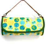 長財布　カエル　黄色　ダブルファスナー    