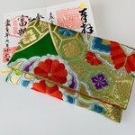 ✨愛らしい華丸文様の御朱印帳ケース(2冊入れ)