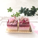 jewel aroma wax　アロマワックスケーキ 　フランボワーズ　1個