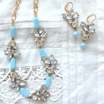 エレガントビジューネックレス-Fafner Necklace- アンティーク風、クラシック、パリ ヴィンテージ