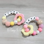 名入れ！双子ちゃん用♡Tiny Teeth  歯固め       