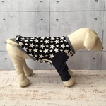 犬服　星柄トレーナー★☆