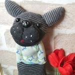 ぽっけに手 フレンチブルドッグ ぬいぐるみ フレブル