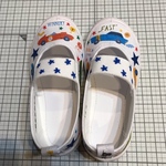 tomomickyさま専用♪ワンポイントパージュ上履き