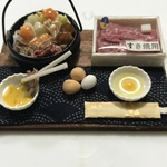 hand made ミニチュア　ドールハウス      すき焼き②