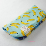  🍌 バナナ柄🍌ふわっふわの8重ガーゼ ハンカチ 20cm 🍌    