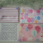 ◆Ｓ様ご予約品◆～楽ちん＆衛生的～すぐに手が拭けるKu＊オリジナル移動ポケット・ガーゼハンカチセット