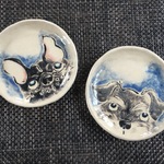【送料込み】オーダー小さなお皿❤フレブル&シュナ
