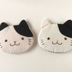 【再販】ふんわり☆ねこさん　ティッシュケース　白黒さん