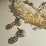 ２wayグルーデコパヴェボールスワロフスキーピアス