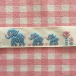  ヴィンテージチロリアンテープ ゾウの親子