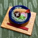 ミニチュア🍤天ぷらうどん