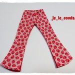 【SALE】*ブライス*レトロパンツ*いちご×red*