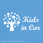 聖なる木　ホーリーツリー003　キッズインカー　kids in car ★ ステッカー