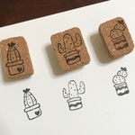 サボテンはんこセット