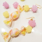 金平糖&キャンディーピアス