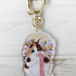 1匹目のねこ　アクリルキーホルダー