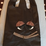 めちゃくちゃやわらか〜い軽ーい牛革で作ったエコバッグ