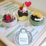 スイーツ帽子☆プリンとフルーツ盛り合わせ