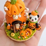 トリックオアトリート＊パンダパンプキン＊2019＊ハロウィン