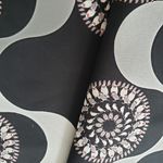40%OFF　曼荼羅文鳥・大柄（黒）　 　カットクロス