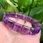 ファントムアメジストのバングル☆フリーサイズ