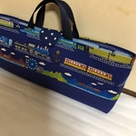 電車の街☆ピアニカケースYAMAHA32☆ハンドメイド