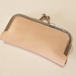気まぐれ販売！【送料無料】がま口印鑑ケース  レザーの印鑑ケース ピルケース  
