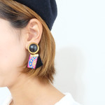 【1点のみ】【 chimie vintage-1013 】ヴィンテージボタンとブレードジュエリー
