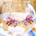 aquarium 鯉ベタ＊ピアス/イヤリング