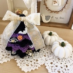 編み編みハロウィンツリー  パープルA