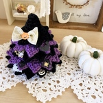 編み編みハロウィンツリー  パープルB