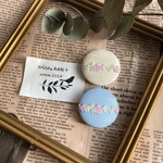 大人女子必見‼︎可憐なフラワーレースのへあごむ〜刺繍