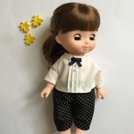ドットパンツのお洋服 メルちゃん ソランちゃん サイズ