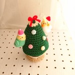 【受注制作】インコサンタのクリスマスツリー