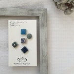 ⚘秋冬デザイン⚘タイルピアス5個セット