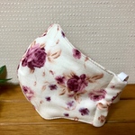 8層 幅広ゴムのおやすみマスク 薔薇アカ