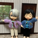 オビツ11サイズ　はなそばカーディガンセット