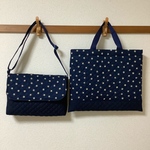  【atgmjadgjm様 オーダーページです】ポシェット & 手さげ    スターズ☆