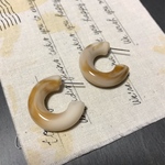 4個✦アクリルフープピアス