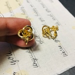  2個✦3連フープイヤリング金具