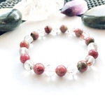 ✨新作✨ウォーターメロントルマリン✨じゅわじゅわ果汁のおいしいブレスレット🍈🍉🍈