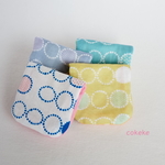 🌱Brooch dot 🌱ふわっふわ&やわらか８重ガーゼ ハンカチ 4枚セット🌱 入園入学 