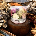グラス入り香るbotanical candle〜フリージア〜